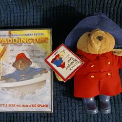 New Peddington Plush Bear + Sealed DVD