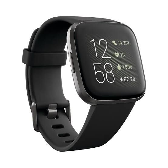 Fitbit Versa 2 (Black/Carbon) - BRAND NEW IN BOX
