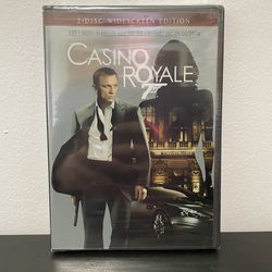 007 Casino Royale DVD NEW SEALED 2-Disc Widescreen Edition Movie Bond 2006