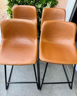 Set of 4, 24” Counter Height Stools