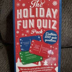 Holiday Fun Quiz Game Pack 150 Pieces 
