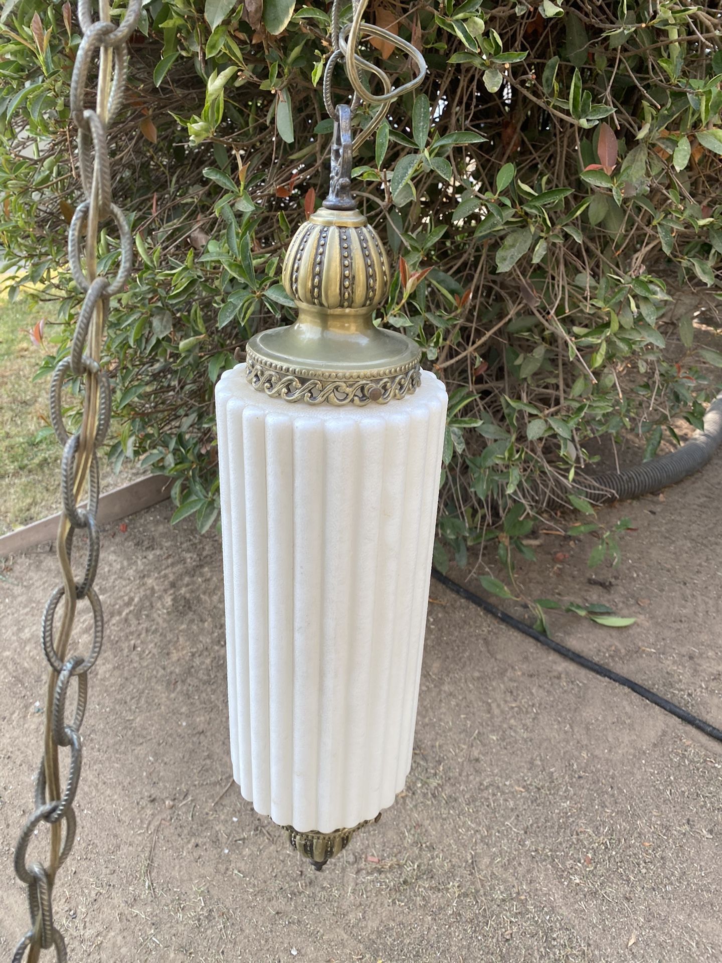 Vintage Mid Century Hanging Lamp