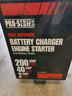 Pro Series  Battery Charger,Engine start
