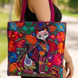 💥Enbroidered Tote Bag 💥Etsy Casamxartesanalstore 