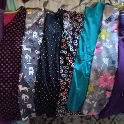 Large Scrub Tops