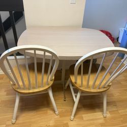 Kitchen Table And Two Chairs