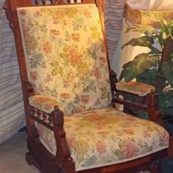 A gliding rocker with ...