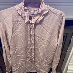 Brand New J Crew Classic Women’s Tie Neck Dress Shirt