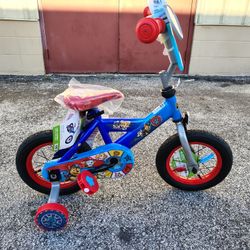 NEW 12" Huffy Paw Patrol Kids Bike, Fits Riders 37" - 42
