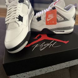 Jordan 4 White Cement 2025