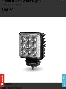 Off-road LED Lights! Radiant True Accessories LED Square Light