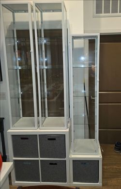 Blaliden display case cabinets for sale