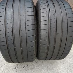 Par De llantas Usadas Michelin Pilot Super SPORT 275/35/ZR/19