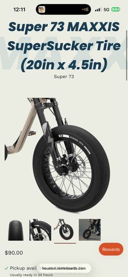 BRAND NEW Super73 Maxxis Super Sucker Tires