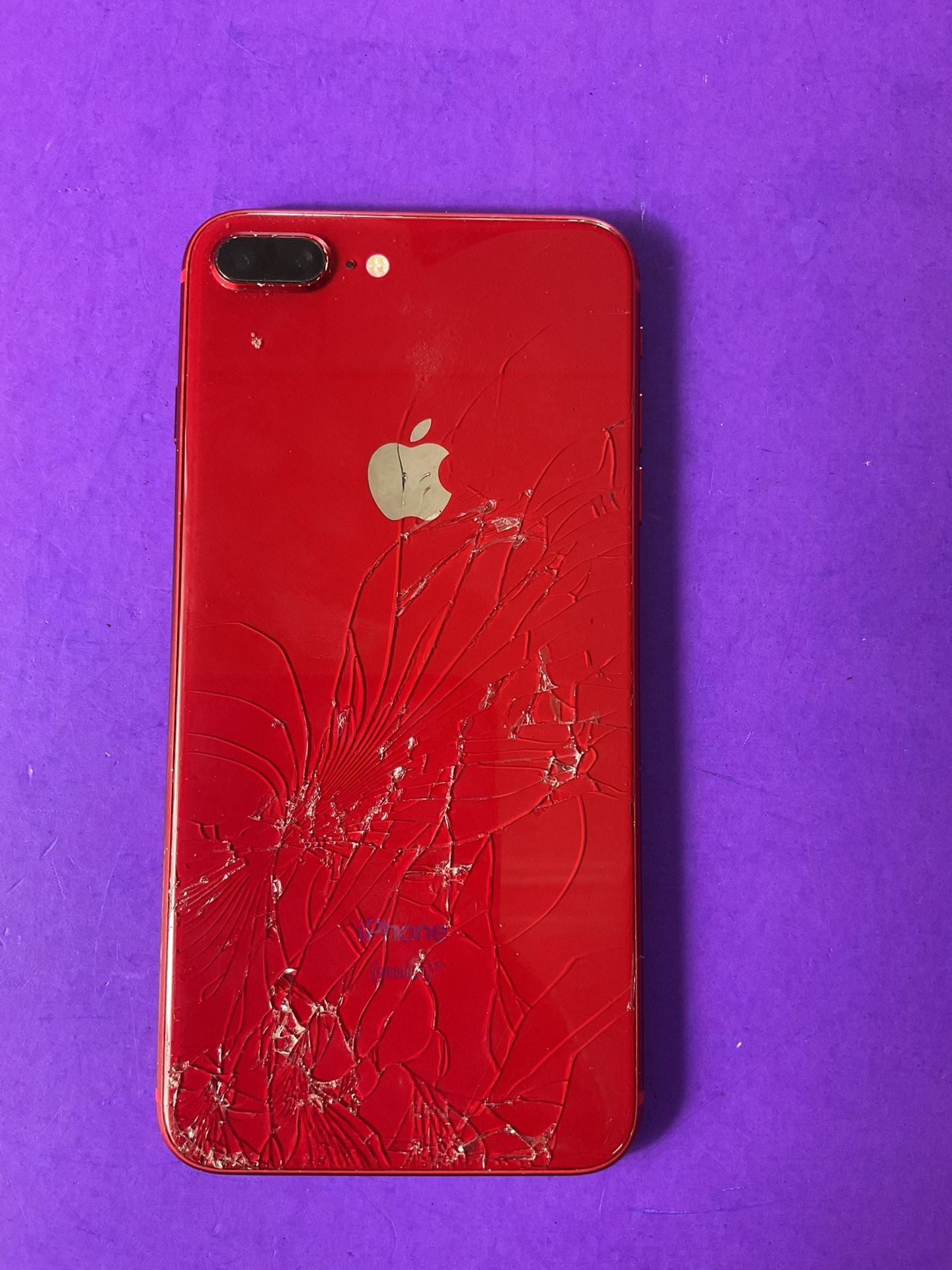 iPhone 8 Plus 64GB – Unlocked | iOS 16.7.10 | 76% Battery | Back Crack