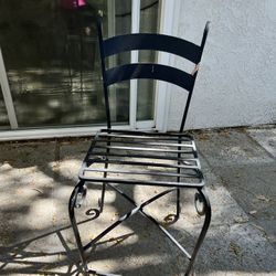 2 Metal High Chairs-In Great Condition 