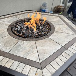 Firetable Set - propane fueled firepit