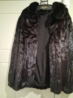 Black Mink Fur Coat – Alan Furs