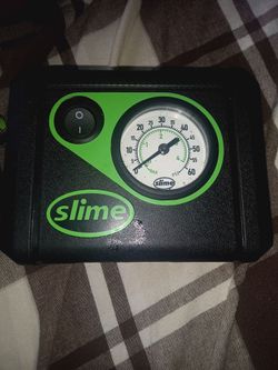 Slime tire inflator