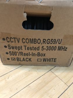  Fivestar Professional CCTV 500ft Cable