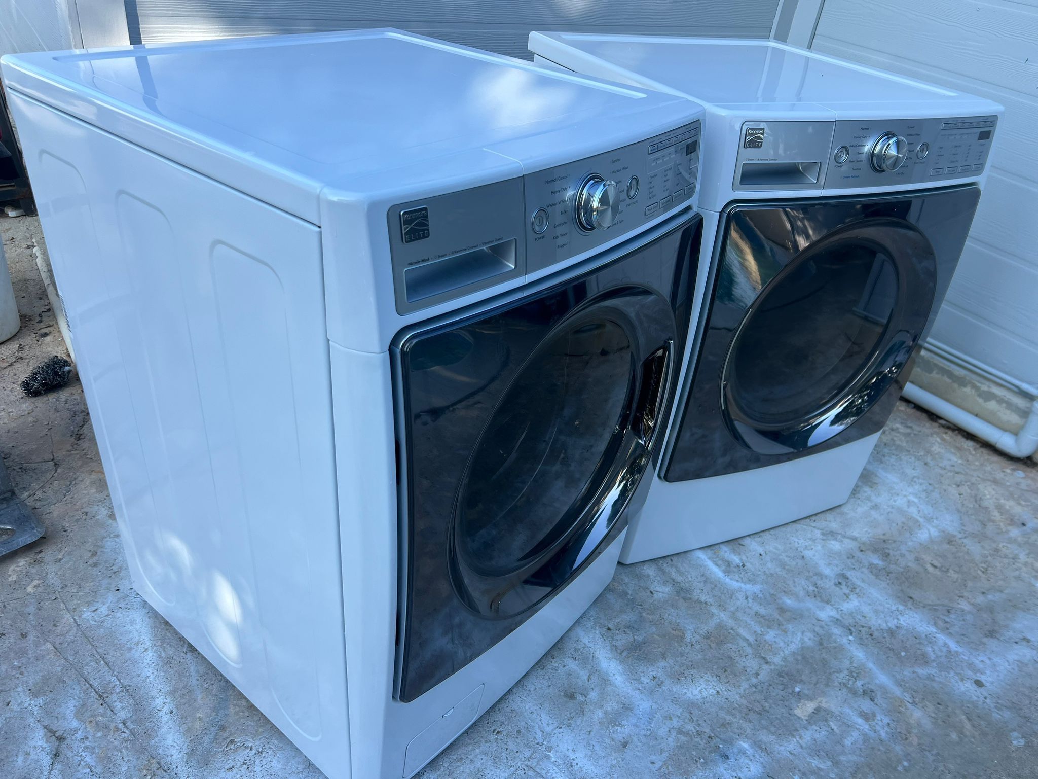 Lavadora Y Secadora Moderna