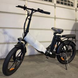 (BRAND NEW) ENGWE HILLMILES 750W FAT TIRE FOLDABLE ELECTRIC BIKE