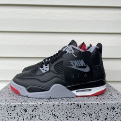 Nike Air Jordan 4 Retro Bred Reimagined GS Size 5.5Y FQ8213-006