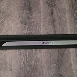 BMW M4 Door Sill Scuff Panel Trim Cover F82 F83 Genuine Oem 2015-2020