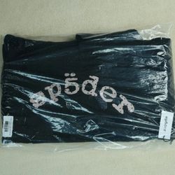 Sp5der VVS Rhinestone Hoodie (Black) Size M