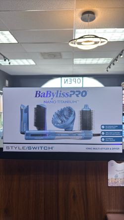 BaBylissPRO Nano Titanium Style/Switch Ionic Multi-Styler