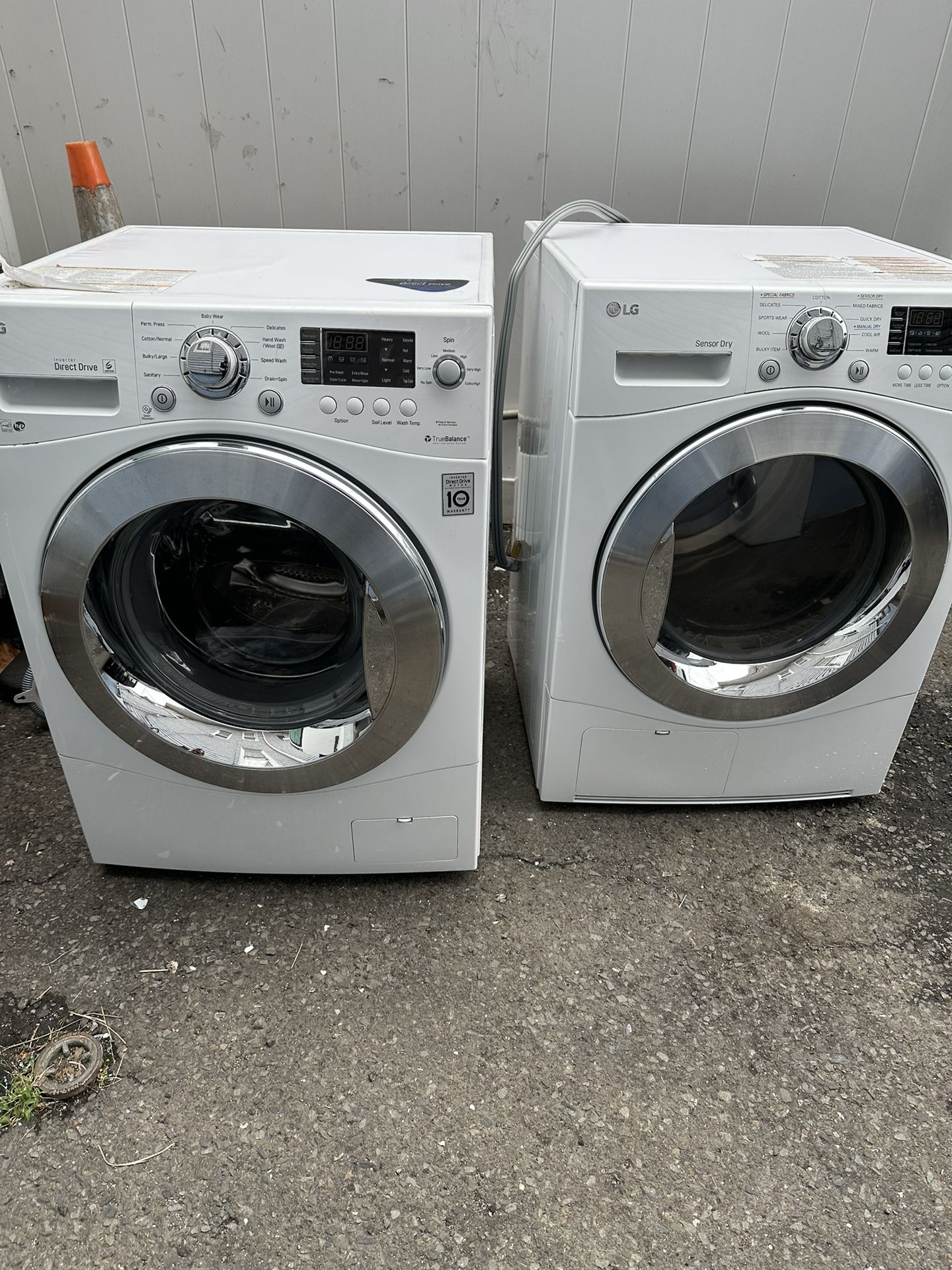 LG Sensor Dry Washing Machine Electric 220volt