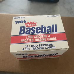 1986 Fleer Factory Updated Set