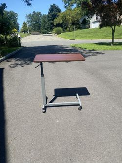 Adjustable Hospital Bed Table
