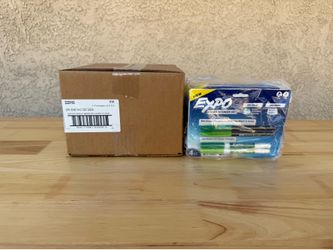 NEW EXPO Dry Erase/Wet Erase Mixed Marker Set, Green **$25 Per Box**