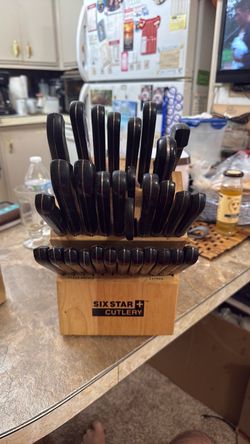 30 piece knife/cutlery set & supplemental 25 piece knife set