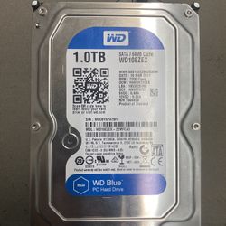 1 Terrabyte External HDD