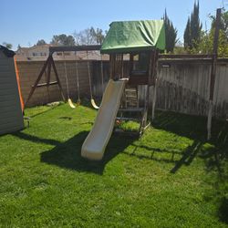 Wooden Swing Set