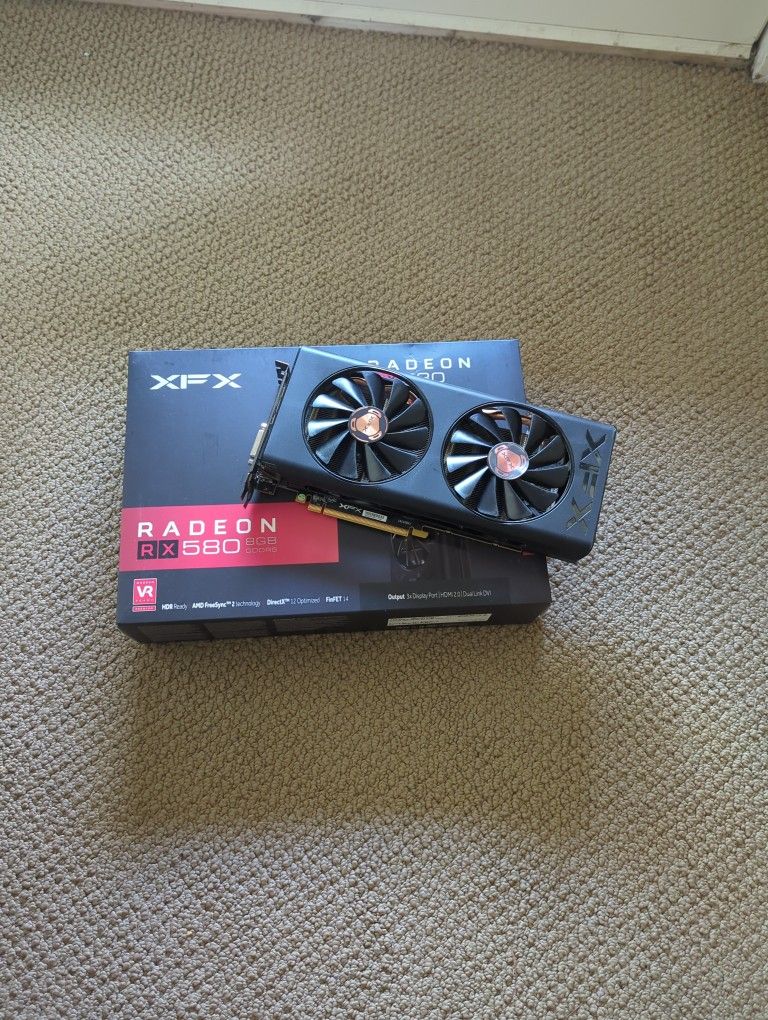 Xfx Radeon RX580 8GB Like New