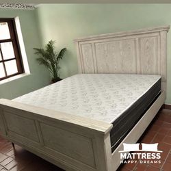 King Size Mattress 10 Inches Quality and Comfort New From Factory Wrapped In Plastic Also Available: Twin, Full And Queen Same Day Delivery