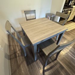  4-Piece Dining Table Set 