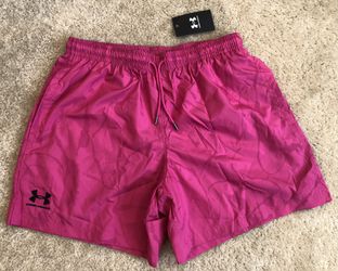 NEW Under Armour Woven Print Shorts (Pink) - Men’s Large (L)