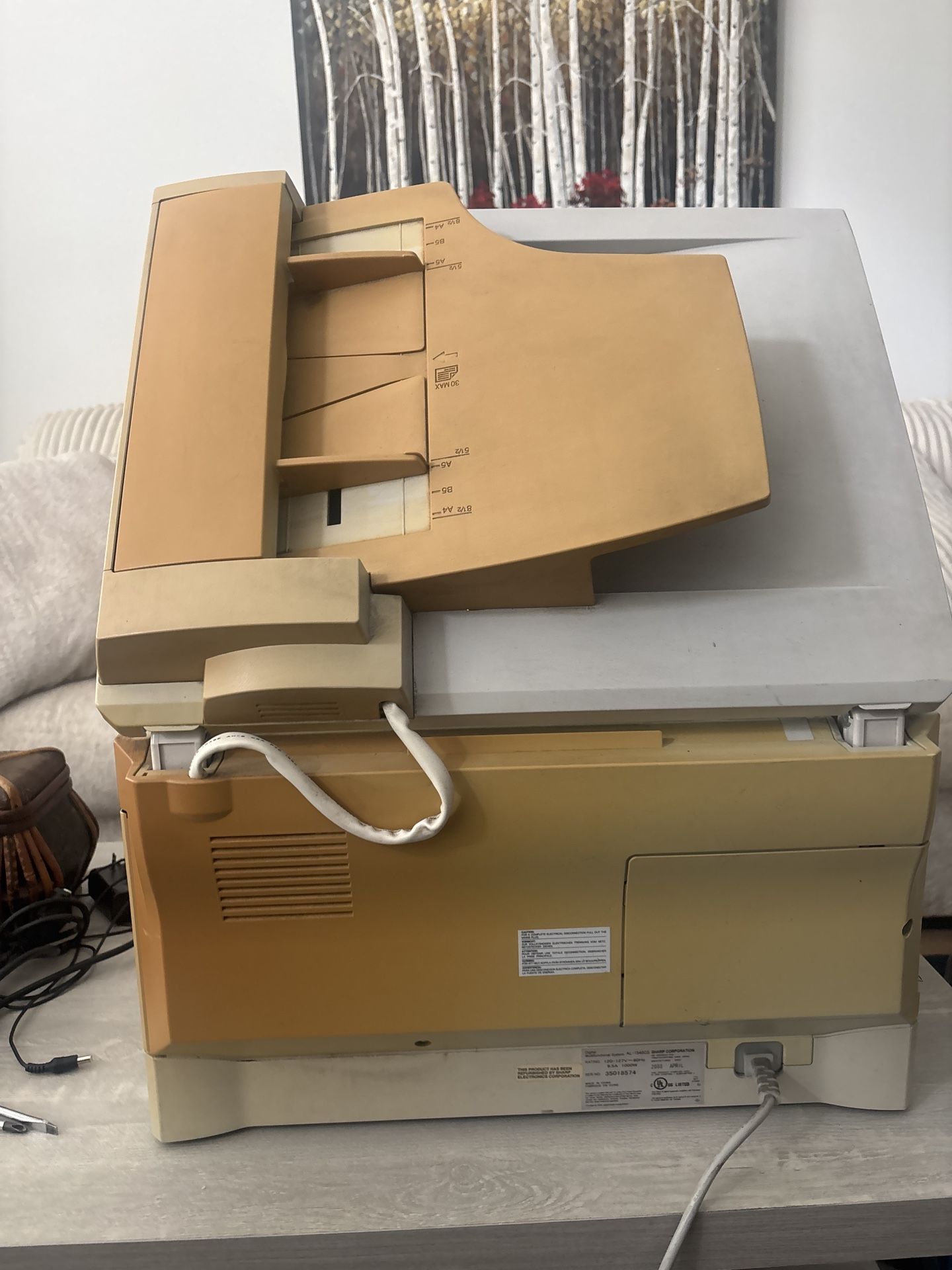 Sharp AL-1540CS All In One Copier, printer, Scanner, Fax