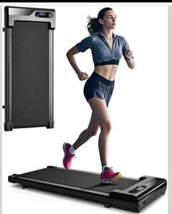 New 4-in-1 Portable Under Desk Treadmill with Built-in LED Display & Remote Control