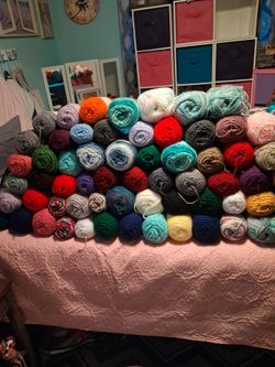 Lots of new yarn