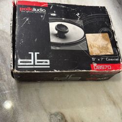 Polk Audio DB570 55Hz-22kHz 93db 4Ohm Speakers 5" x 7"