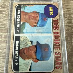 1968 Topps Nolan Ryan Rookie Card