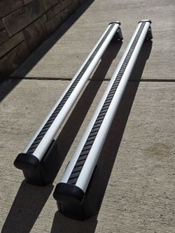 OEM Audi Q5/ SQ5 2017-2022 Base Carrier Bars 80A.860.019 Silver/Black