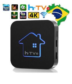 HTV5 Brazil Smart Android IPTV WIFI BOX Brazilian TV and Shows Brasil Player 3D