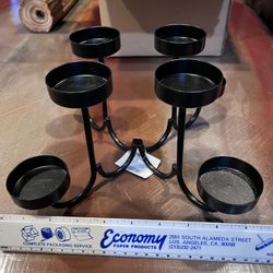 New Tabletop Candle Holder With Glass Holders 