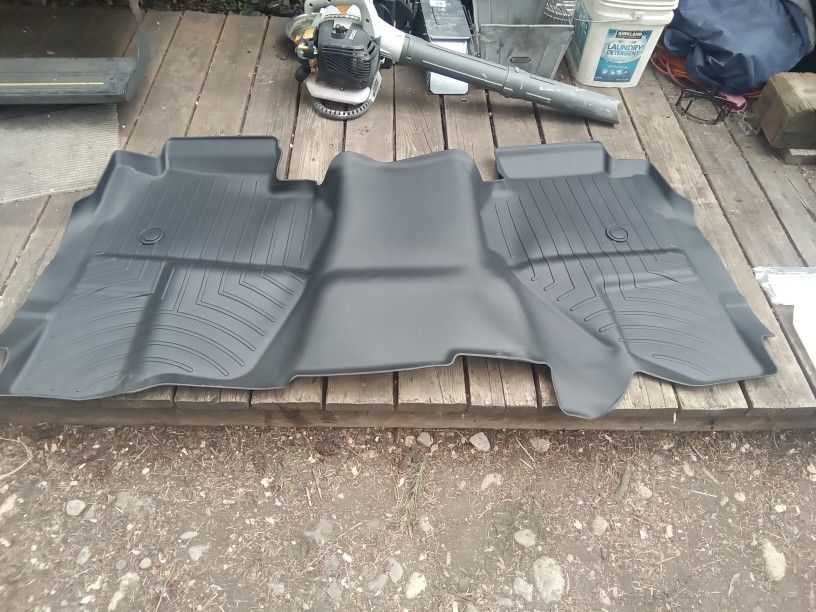 New Weather Tech GM Truck Floor Liners, New Condition. $20.00.